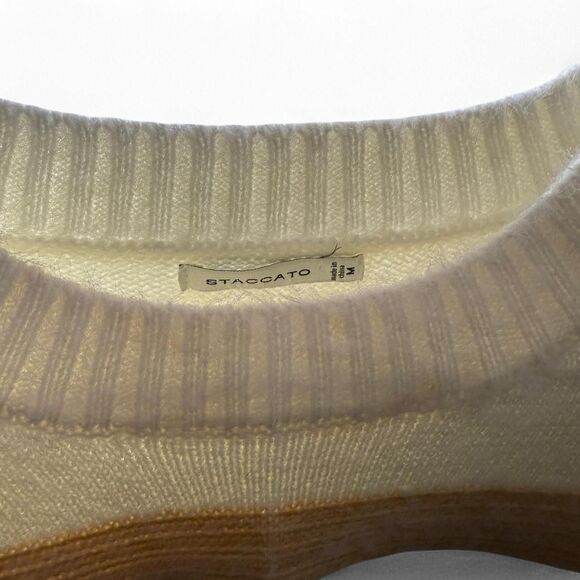 Anthropologie Staccato SuperSoft Striped Sweater | Multicolored | M | Oversized - Picture 4 of 8